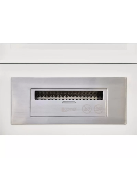 XONE Camino biocamino a bioetanolo a pavimento Nathan 78x25x58h cm nero o bianco