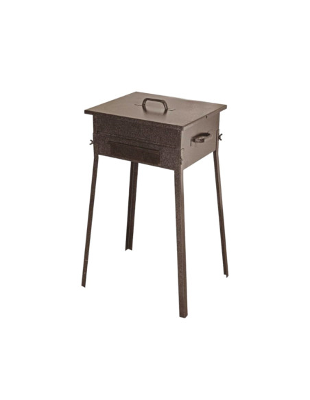Mini barbecue bbq a carbone carbonella campeggio Fornacella Camping 25x25xH66cm