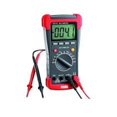 USAG 076A MULTIMETRO TESTER DIGITALE PROFESSIONALE RINFORZATO 400/600 DC