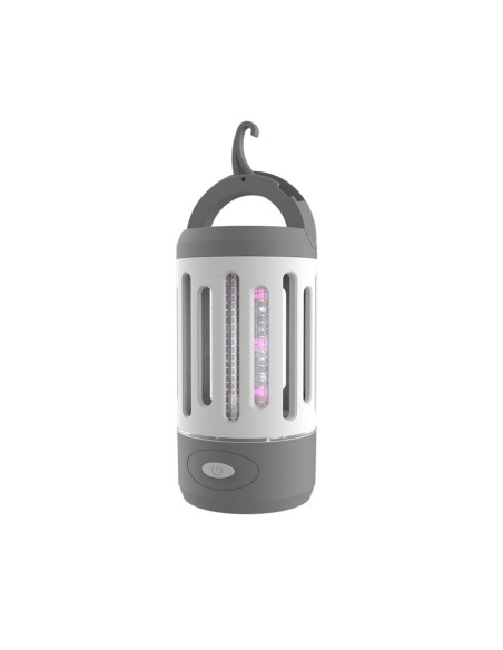 Vinco 20295 Insetticida elettrico ricaricabile 4W 800V con torcia da 120 Lm