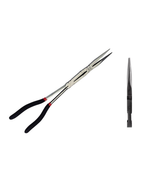 PINZA DOPPIO SNODO USAG 115 CL LUNGA A BECCHI MEZZOTONDI DRITTI