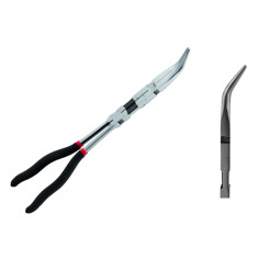 PINZA DOPPIO SNODO USAG 115 CLP A BECCHI MEZZOTONDI PIEGATI 45° LUNGA