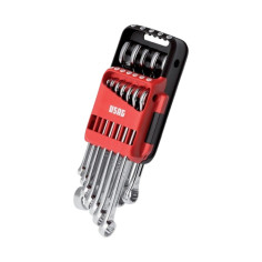 USAG 285 DS12 SERIE DI 12 CHIAVI COMBINATE A FORCHETTA 15° IN ASTUCCIO