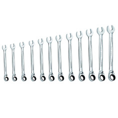 USAG 285 KA SE12 Serie di 12 chiavi combinate a cricchetto