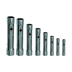 USAG 288 N/8 Serie Set 8 chiavi a tubo doppie leggere con leva