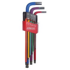 Serie 9 chiavi FERMEC 32519 esagonali brugola con magnete da 1,5-10 mm