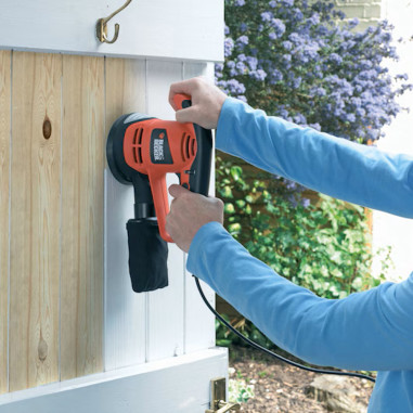 Black&Decker Levigatrice rotorbitale 480W Velocità (RPM) di 4000-11000