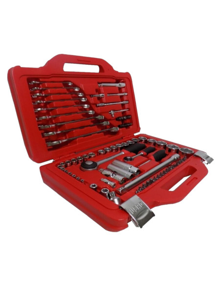 USAG 601 1/4-1/2 J82 KIT SERIE CHIAVI A BUSSOLA INSERTI CRICCHETTO