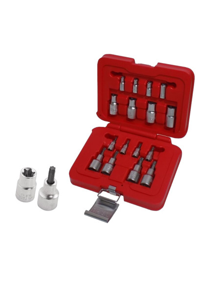 USAG 601 1/4" 1/2" JTX16 BUSSOLE INSERTO TORX VALIGETTA MODULARE
