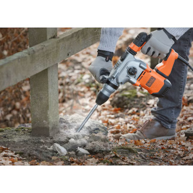 Black&Decker Martello demolitore/scalpellatore SDS+ 1250W 3.7J in valigetta