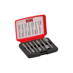 USAG 664 B/S7 KIT SET INSERTI AVVITATORE CON MAGNETE BUSSOLA ESAGONALI