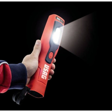 LAMPADA ISPEZIONE USAG 889 RD TORCIA LUCE A LED REGOLABILE 180°