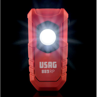 USAG 889 RP LAMPADA TORCIA LED COMPATTA DOPPIA FUNZIONE 180 LM