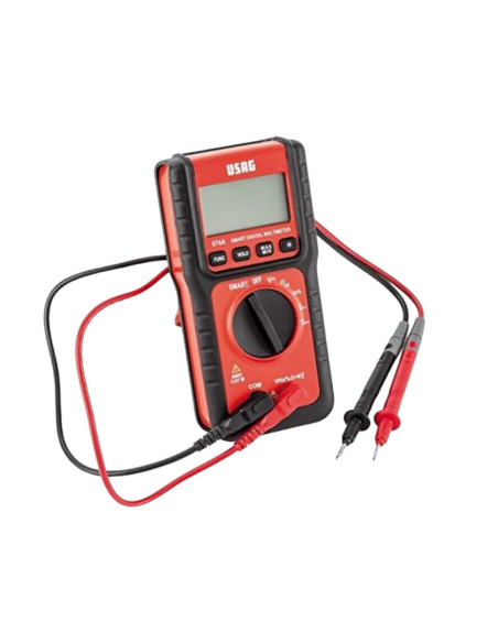 USAG 074 A TESTER MULTIMETRO DIGITALE COMPATTO SMART MISURAZIONE AC/DC