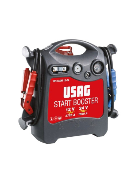AVVIATORE DI EMERGENZA AUTO MOTO PROFESSIONALE PORTATILE 1613 AGM USAG