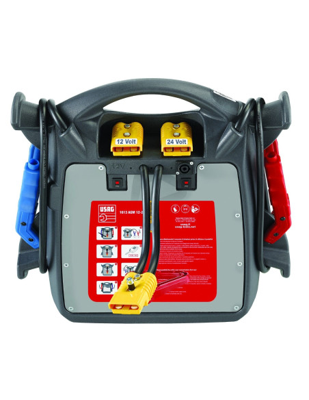 AVVIATORE DI EMERGENZA AUTO MOTO PROFESSIONALE PORTATILE 1613 AGM USAG