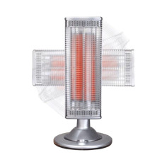 Stufa stufetta oscillante a torretta  1200W carbonio Oscillante 180°