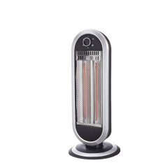 Stufa alogena 1200W da pavimento stufetta elettrica antiribaltamento