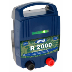 AMA Elettrificatore Ranch R2000 per recinti con alimentazione a 230 V
