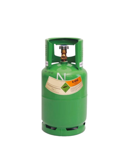 Bombola Ricaricabile gas refrigerante freon r404a 10 Kg 13 lt