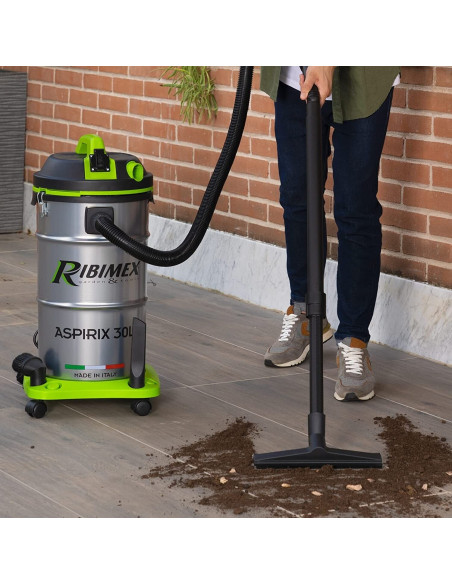 Bidone Aspiratutto aspirapolvere Ribimex ASPIRIX 30L 1500W solidi liquidi