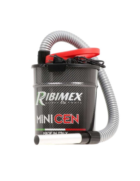 MINICEN bidone aspiracenere in metallo 10 L 800W stufa pellet