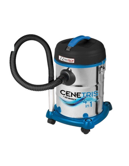 Cenetris 4 in 1 soffiatore aspira cenere polvere acqua 1200W 25 Lt