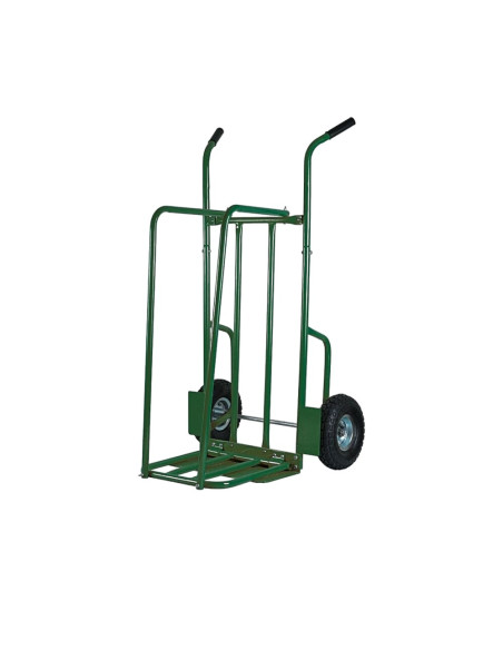 CARRELLO PORTA LEGNA SMONTABILE CON PEDANA PIEGHEVOLE 250 KG