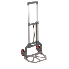 CARRELLO PORTA PACCHI PIEGHEVOLE RICHIUDIBILE IN ALLUMINIO PORTATA 80 GK