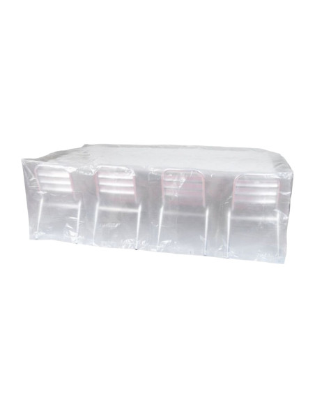 Telo da giardino protezione pioggia intemperie resistente UV 220x120x70