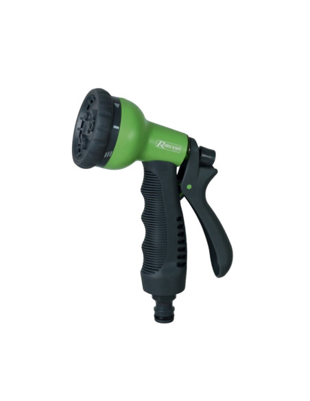 Ribiland 1302 Pistola multigetto 8 funzioni irrigazione giardino Soft touch
