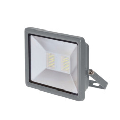 Faro faretto proiettore 128 led 100W 220V IP6 in alluminio con staffa fissaggio