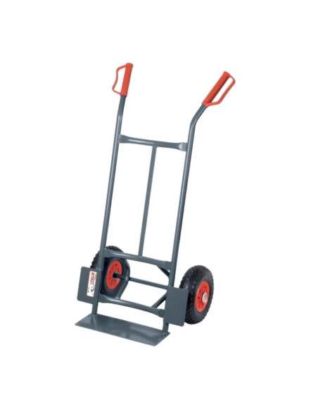 CARRELLO RIBIMEX PORTA PACCHI PORTATA 250 KG RUOTE ANTI FORATURE