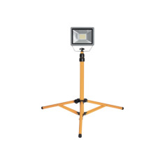 Faro da cantiere a LED professionale su treppiede 30W 2400 lumen IP65