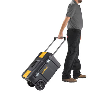 Stanley Vasca porta utensili con ruote Essential Capacità 50 litri Carico 40 kg