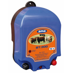 AMA 91912 Elettrificatore BT300 con alimentazione 12/230 V per recinti