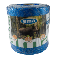 AMA 94140 Filo Premium line per cinghiale 400 m Rame di colore blu per recinti
