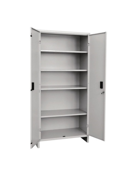 Armadietto in Metallo TuttoPiani 80x40x179 cm Armadio Multiuso Resistente