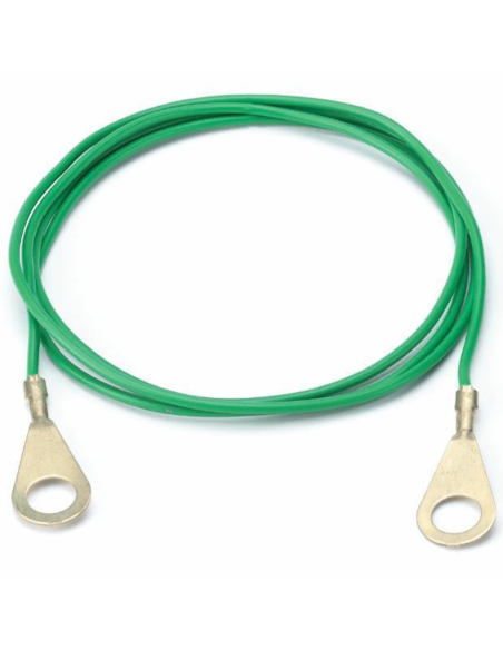 AMA Cavetto di connessione alla massa a terra a due occhielli M8 Lunghezza 1 M