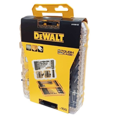 Dewalt DT70784-QZ Kit Accessori punte trapano 100 pezzi fornito in tough case