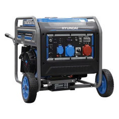 Hyundai Generatore di corrente inverter 7,5 KW benzina monofase trifase 18 HP