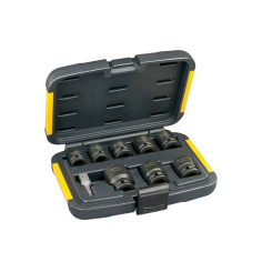 DEWALT DT7507-QZ Set di 9 Bussole per Avvitatore a Impulsi Attacco 1/2