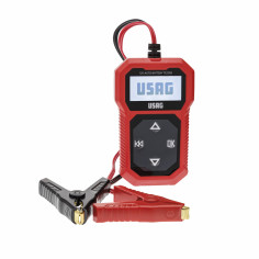 USAG 890 N Tester batterie 12V Schermo retroilluminato Lunghezza Cavi 94 cm