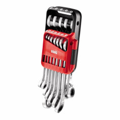 USAG 285 KA/DS12 Serie di 12 chiavi combinate a cricchetto con anello di tenuta