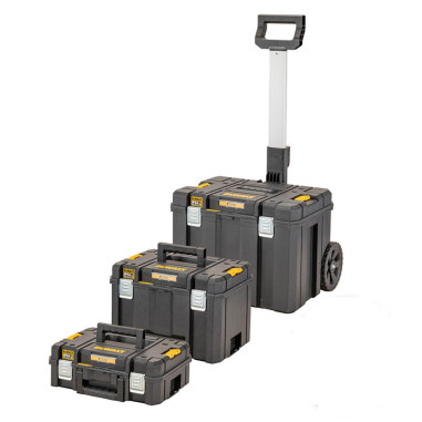 Dewalt DWST83517-1 Trolley cassetta porta attrezzi Tstak Kit da 3 pezzi