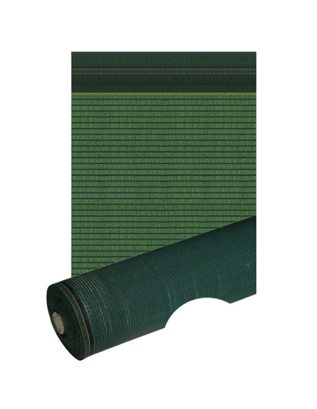 Rete telo ombreggiante verde ombra 99% frangivista frangisole oscurante 2 Metri