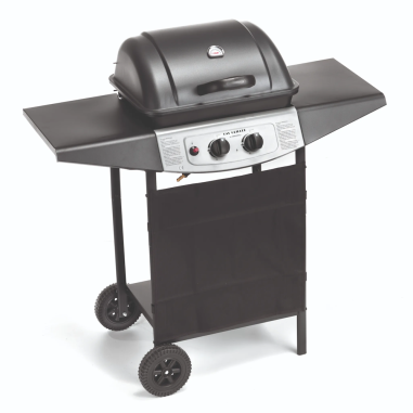 Ompagrill Barbecue Gas 4936 Double Potenza 5 kW completo di roccia lavica