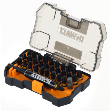 DeWalt Set Punte FLEXTORQ McLaren 32 Pezzi Acciaio durevole Cassetta tascabile
