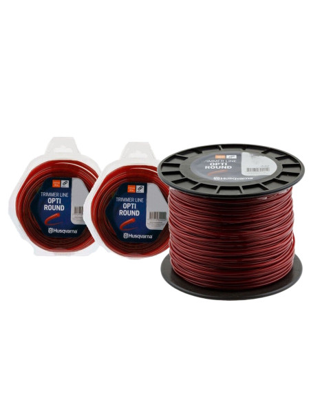 Husqvarna Round tondo bobina filo nylon Rosso per decespugliatore