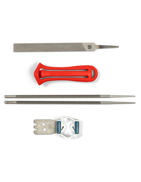 Kit affilatura catena motosega X-CUT C83/85 passo 3/8 lime 5,5 mm 7/32